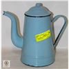 1950'S BLUE ENAMEL COFFEE POT-ESTATE