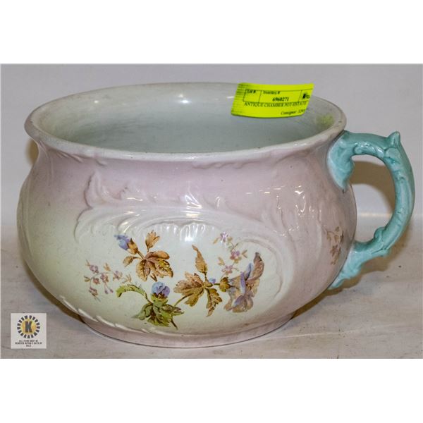 ANTIQUE CHAMBER POT-ESTATE