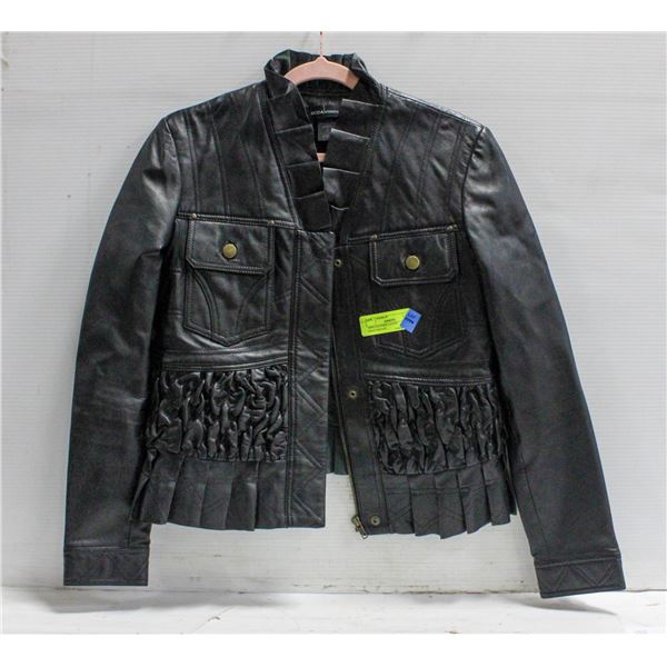 100% LEATHER LADIES COAT-ESTATE