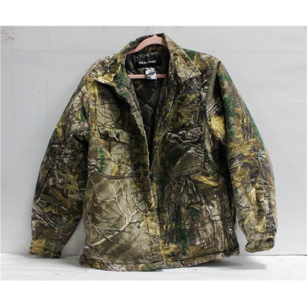 CAMO REAL TREE LUMBER JACKET SIZE M MENS-ESTATE
