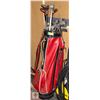 GOLF BAG WITH WILSON CLUBS