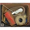 BOX OF STRAPS
