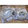 Image 1 : 3 X 6FT STAINLESS STEEL APPLIANCE HOSES