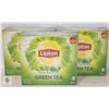 Image 1 : 3PKS LIPTON GREEN TEA BB 3/25