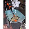 Image 1 : WHEEL BARROW SOLD WITH WEED WACKER