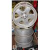 Image 1 : USED SET OF 4 JEEP ALUMINUM 5 BOLT RIMS