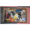 Image 1 : BOX OF ESTATE PLIERS AND MORE