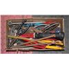 Image 1 : BOX OF ESTATE TOOLS INCLUDES SNIPS, PLIERS & MORE
