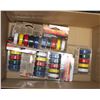 Image 1 : 35 ROLLS / 1/2 INCH COLORED ELECTRICAL TAPE