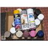 LOT OF FULL SPRAY PAINTS