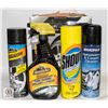 Image 1 : LOT OF VEHICLE CLEANING KIT & CHEMICALS