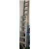 Image 1 : 18FT ALUMINUM EXTENSION LADDER