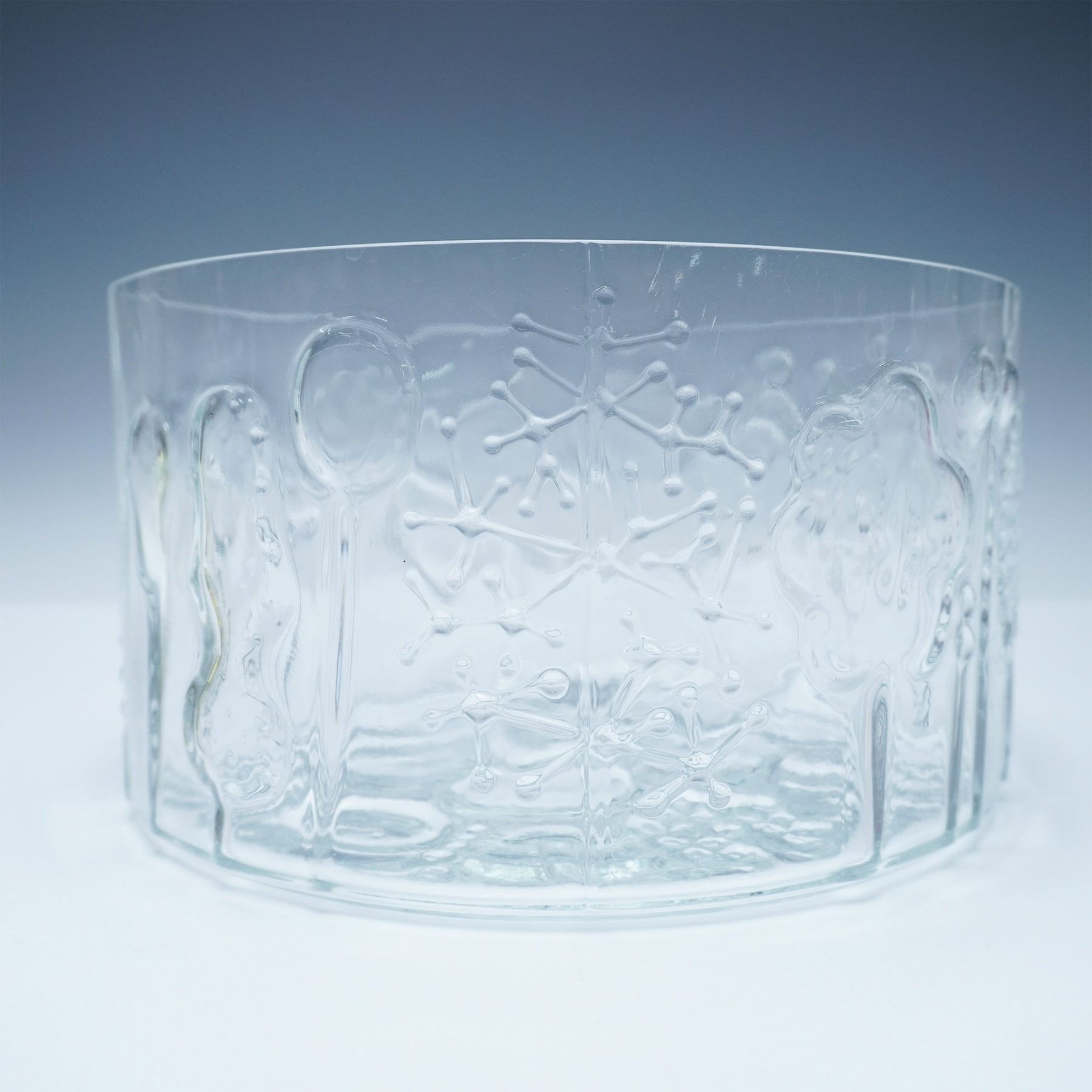 Vaso Iittala Flora – Oiva Toikka – Nuutajärvi – Finlandia – 4.75" (12 Oz) – Usado