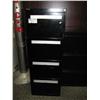 Image 1 : Black 4 Drawer Vertical (legal) File Cabinet