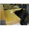 Image 1 : Maple  L-shape Corner Executive Desk