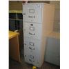 Image 1 : Grey 4 Drawer Vertical  "fireproof"  File Cabinet