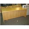 Image 1 : Maple Double Pedestal Executive Desk
