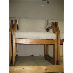 Oak Framed Client Chair