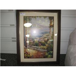 italian Vista Print By Peter Bell