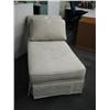 Image 1 : Cream  Poly Plush  Lounge Chair