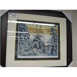 snow  II  Lep By Lawren Harris