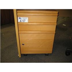 Maple Rolling Pedestal