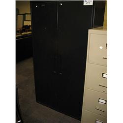 Black 6 Ft Storage Cabinet