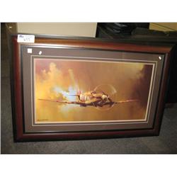 spitfire Print By Barrie Clark