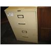 Image 1 : Cream 2 Drawer Vertical (legal) File Cabinet