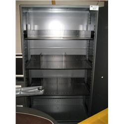 Grey  6ft Metal Open Filing Cabinet