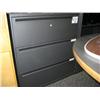 Image 1 : Grey 3 Drawer Lateral File Cabinet