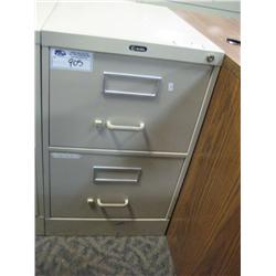 Cream 2 Drawer Vertical (legal) File Cabinet