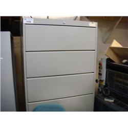 Grey 6 Drawer Lateral File Cabinet