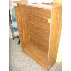 Walnut  4ft Bookcase