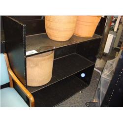 Black Rolling Shelf