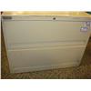 Image 1 : Cream  2 Drawer Lateral File Cabinets