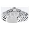 Image 7 : Rolex Mens Stainless Steel Diamond Lugs And Ruby Channel Set Diamond Datejust Wr