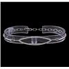 Image 1 : 0.40 ctw Diamond Bracelet - 14KT White Gold