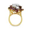 Image 5 : 18kt YG Ruby and Diamond Ring