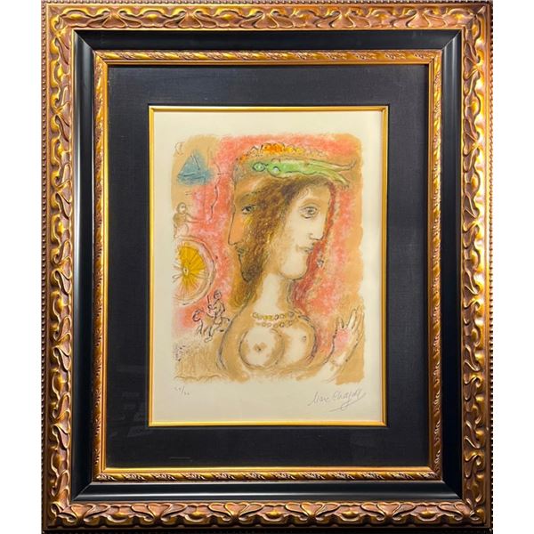 Ulysses and Penelope from The Odyssea II Volume by Chagall, Marc