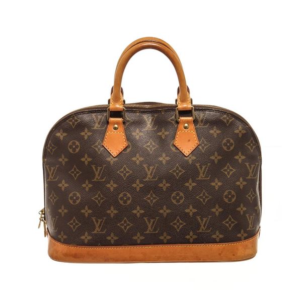 Louis Vuitton Brown Monogram Canvas Alma Handbag