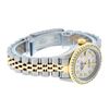 Image 4 : Rolex Ladies Quickset Two Tone Channel Set Diamond Bezel Datejust Wristwatch