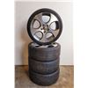 Image 1 : 225/40ZR18 92Y Tires w/ Volkswagen Rims