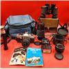 Image 1 : Praktica Camera, Lenses, Binoculars, Bag & Photography Lot