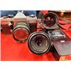 Image 2 : Praktica Camera, Lenses, Binoculars, Bag & Photography Lot