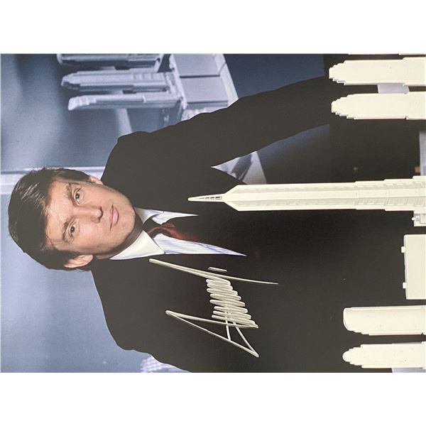 US President Donald Trump signed photo