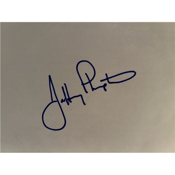 Jeffrey Plympton original signature