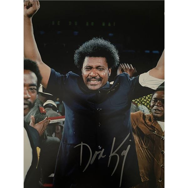 Boxing Promoter Don King signed photo