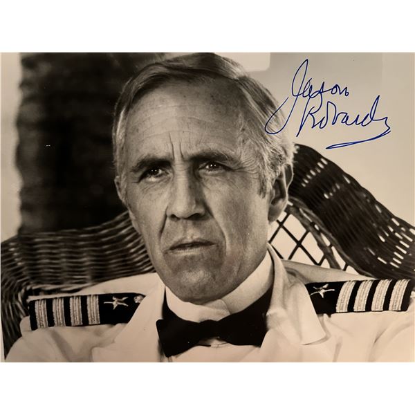 Jason Robards signed photo