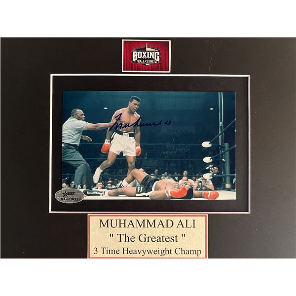 Muhammad Ali signed photo